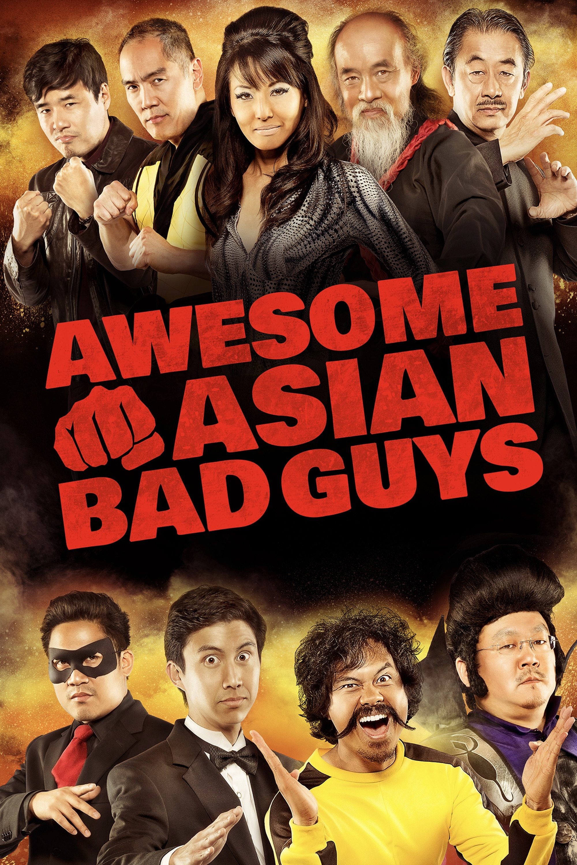 Постер Awesome Asian Bad Guys